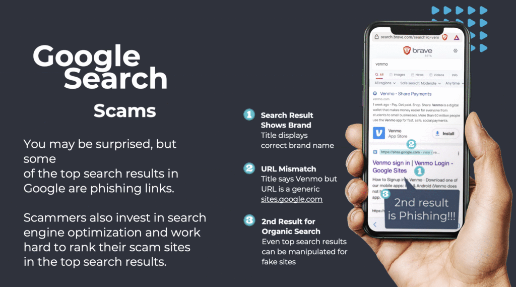 Google Search Scams