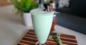 St Patrick's Day Irish Milkshake cocktail