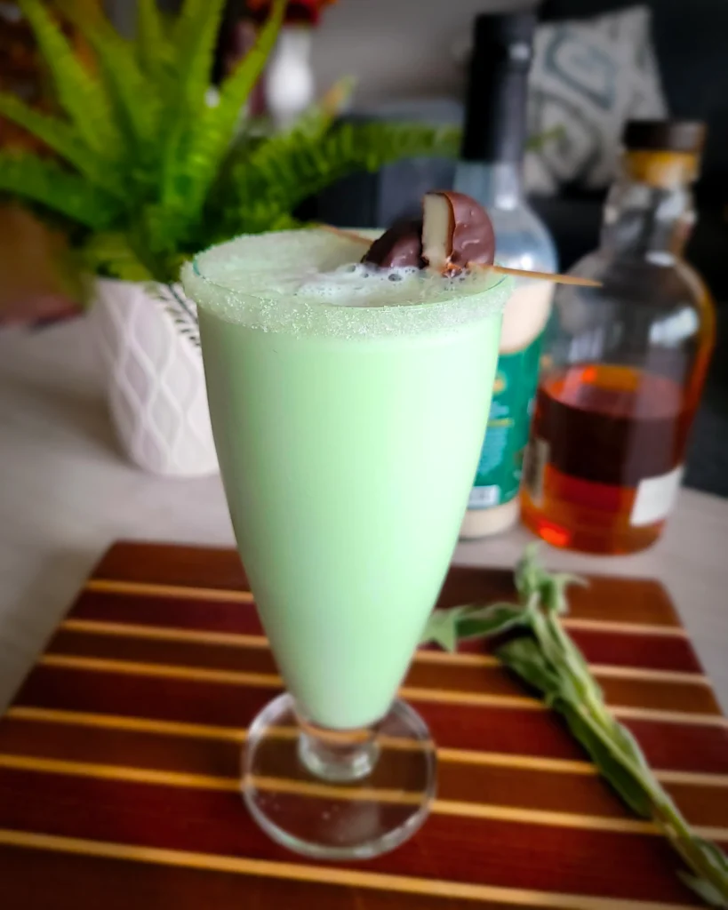 St Patrick's Day Irish Milkshake Cocktail