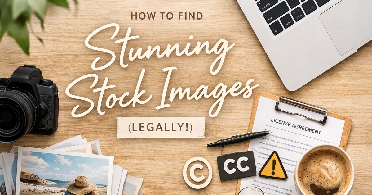 How to find stunning stock images legally