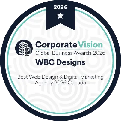Best Web Design & Digital Marketing Agency 2026 - Canada -Corporate Excellence Awards